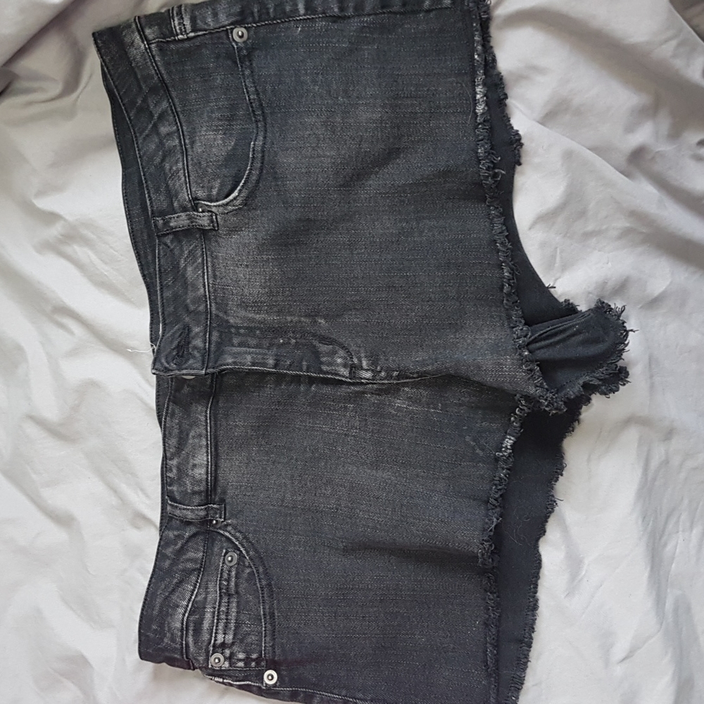Forever 21 - Distressed Denim Jean Shorts